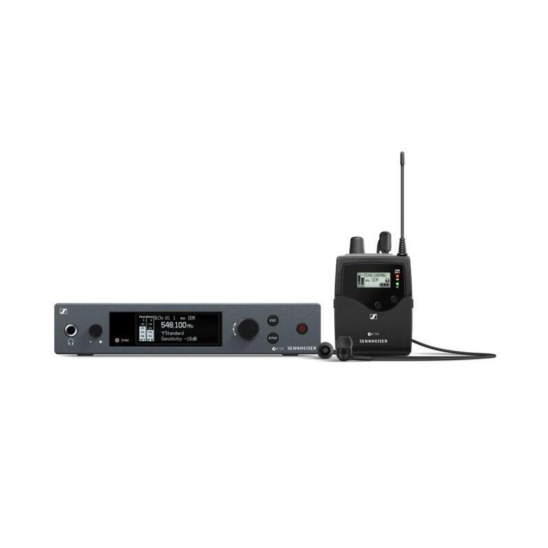 Sennheiser Ew Iem G4-A1 - Juego De Retroalimentación De Audio (Escucha Escénica) 470-516 Mhz