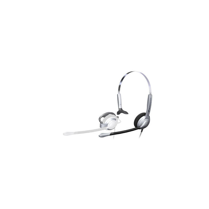 Sennheiser Sh 335 Monoaural Easy Disconnect Plata - Auriculares Con Micrófono