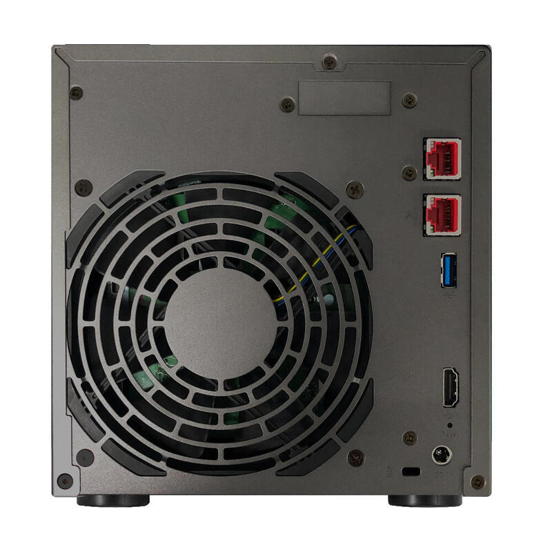 Servidor Nas Asustor Lockerstor As6704t 4 Bahias 3.5 4 X M.2 Nvme Celeron N5105 Quad Jasper Lake 2.0ghz 4gb 2x2.5gbe Pciex1 Hdmi Raid 0,1 Jbod S