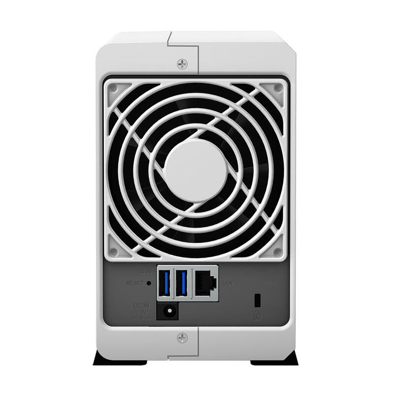 Servidor Nas Synology Disk Station Ds220j 2 Bahia Realtek Rtd 1296 1,4ghz 512 Mb Ddr4 Raid 0,1,Jbod