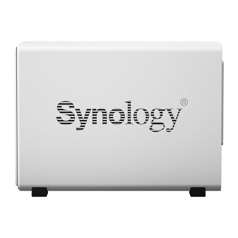 Servidor Nas Synology Disk Station Ds220j 2 Bahia Realtek Rtd 1296 1,4ghz 512 Mb Ddr4 Raid 0,1,Jbod