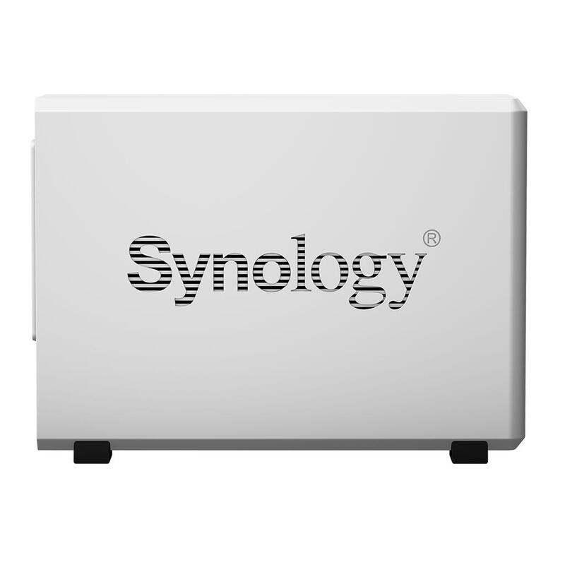 Servidor Nas Synology Disk Station Ds220j 2 Bahia Realtek Rtd 1296 1,4ghz 512 Mb Ddr4 Raid 0,1,Jbod