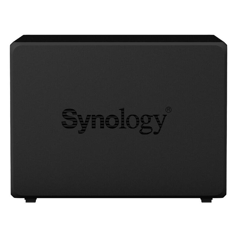 Servidor Nas Synology Disk Station Ds920+ 4gb 4 Bahias Raid Ethernet Gigabit