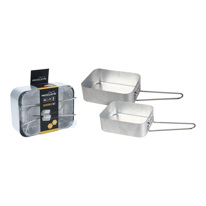 Set 2 Cacerolas Aluminio
