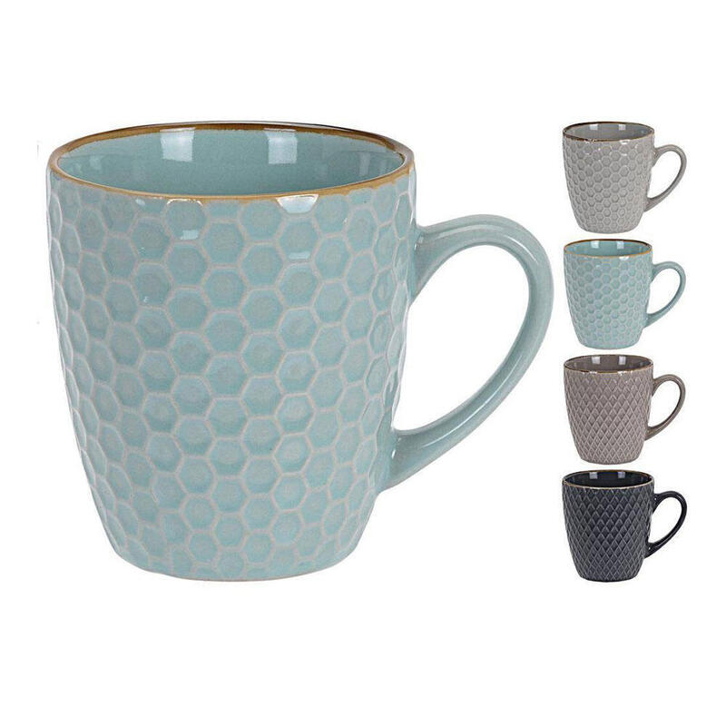 Set 4 Tazas De Café 200ml Colores Surtidos