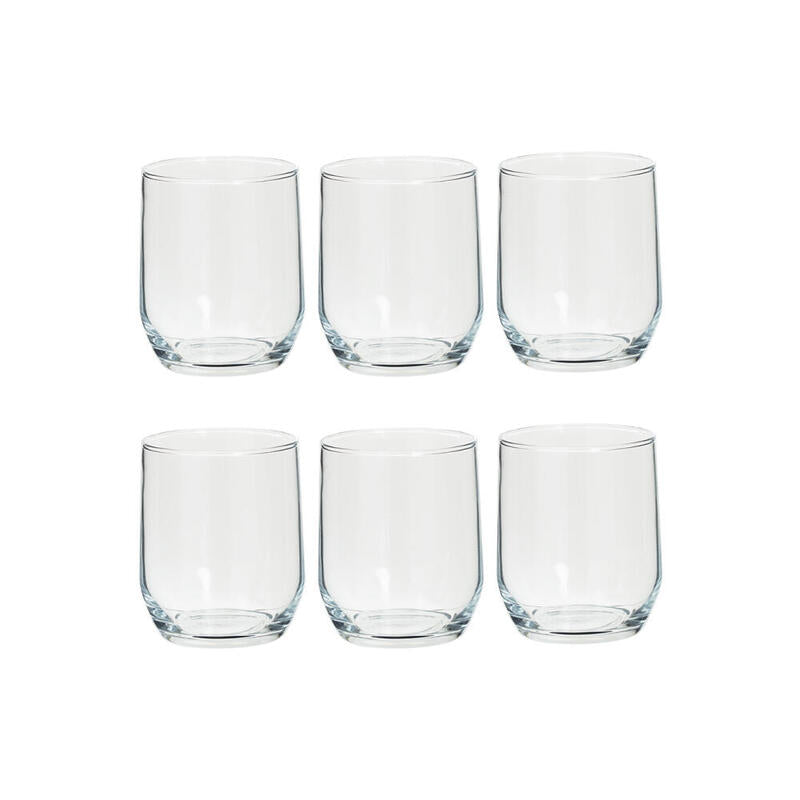 Set 6 Vasos De Agua De Cristal Coleccion Paol 31,5cl