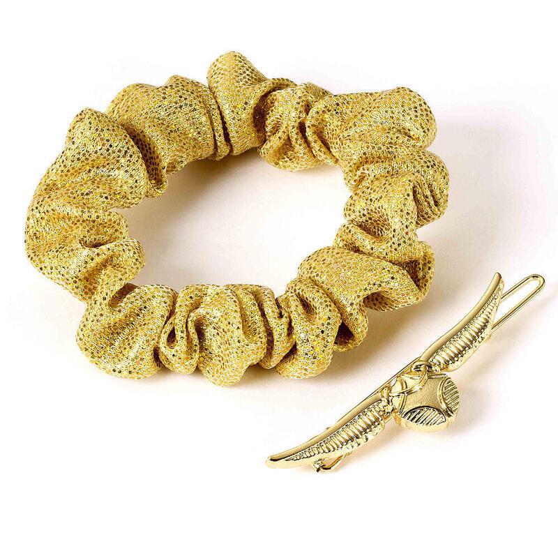 Set Accesorios Pelo Snitch Dorada Harry Potter