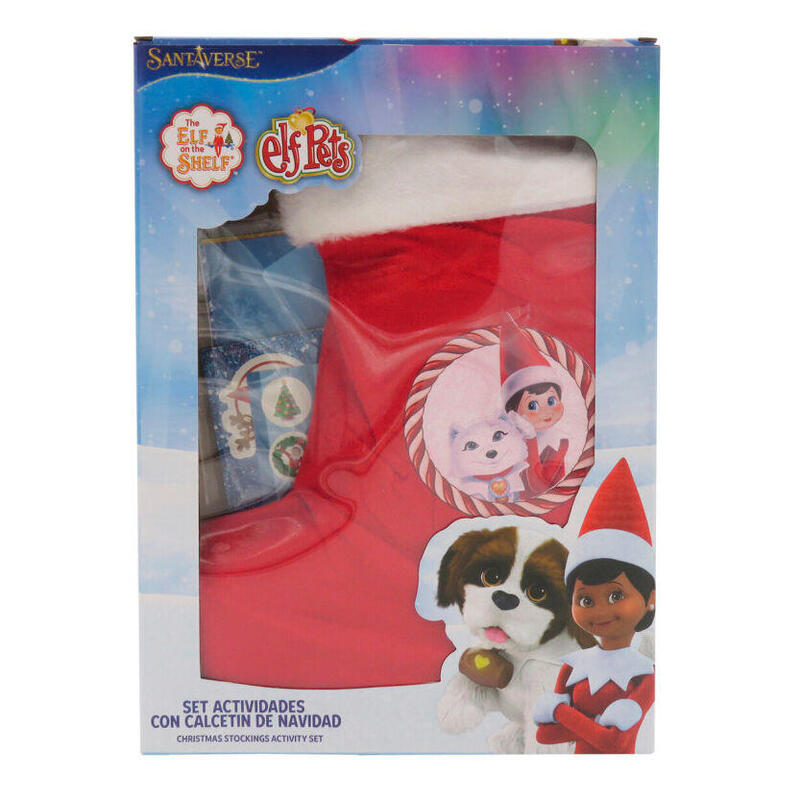 Set Actividades Con Calcetin De Navidad The Elf On The Shelf