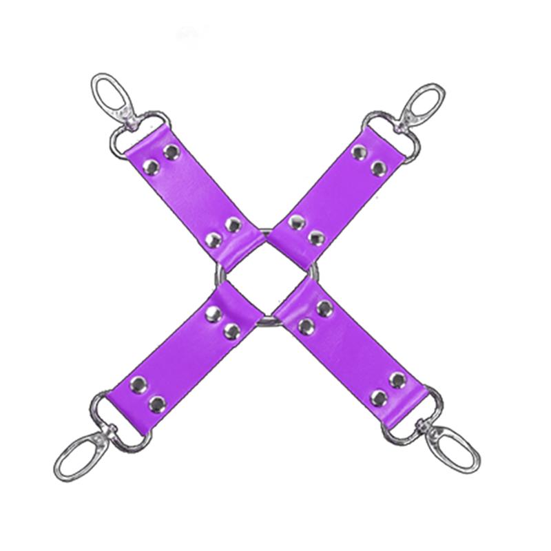 Set Bondage De 10 Piezas Púrpura