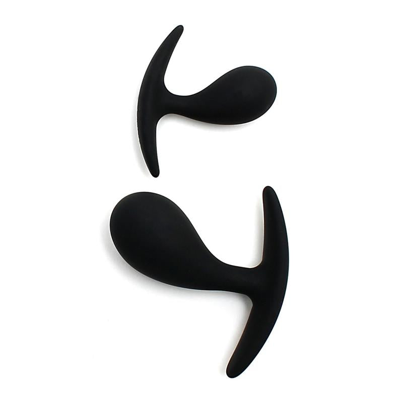 Set De 2 Plugs Anatómicos Copenhagen Negro