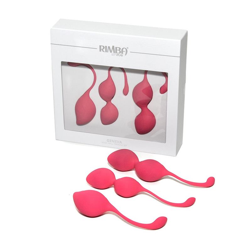 Set De 3 Bolas Kege Geneva Rosa