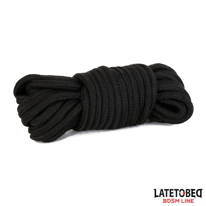 Set De 7 Piezas De Bondage Negro