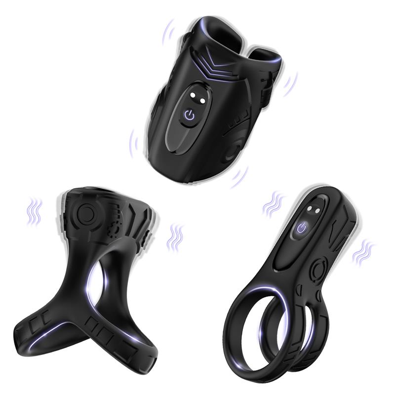 Set De Anillo Para El Pene Y Masturbador