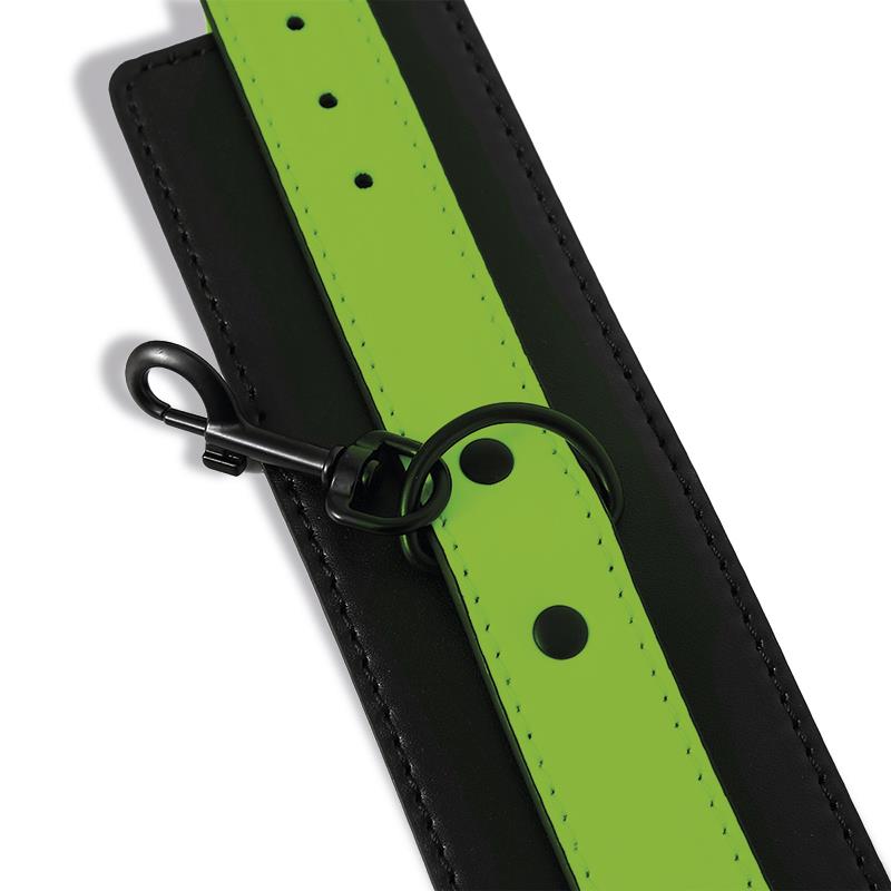 Set De Ataduras Para La Cama Con Esposas Que Brillan En La Oscuridad