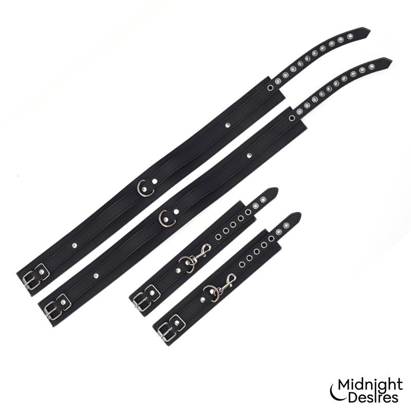 Set De Ataduras Para Muslos Y Muñecas