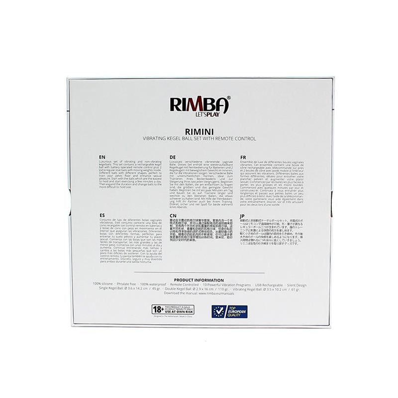 Set De Bolas Kegel Rimini Negro