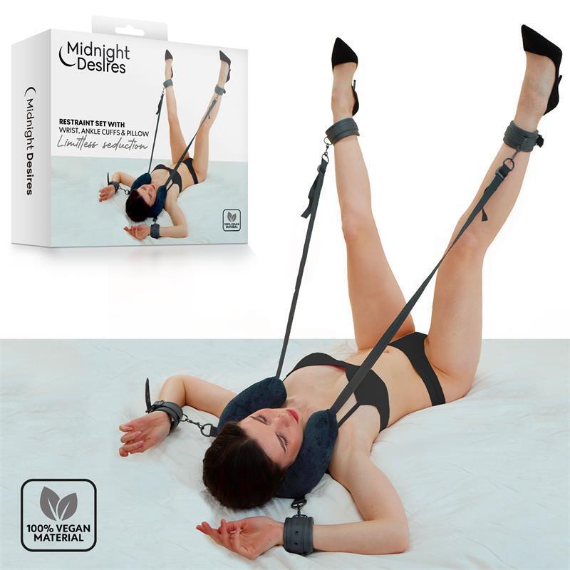 Set De Restricciones Con Cojín Para El Cuello