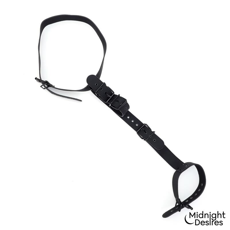 Set De Restricciones Con Collar Y Esposas