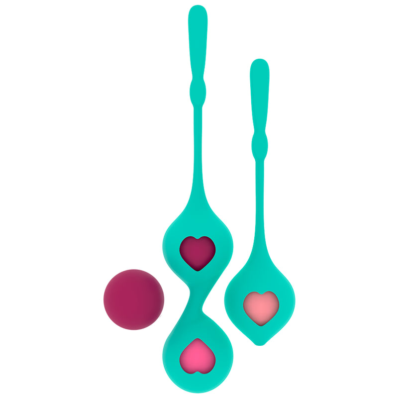 Set Deva Ritual Entrenamiento Pelvico Verde Aqua