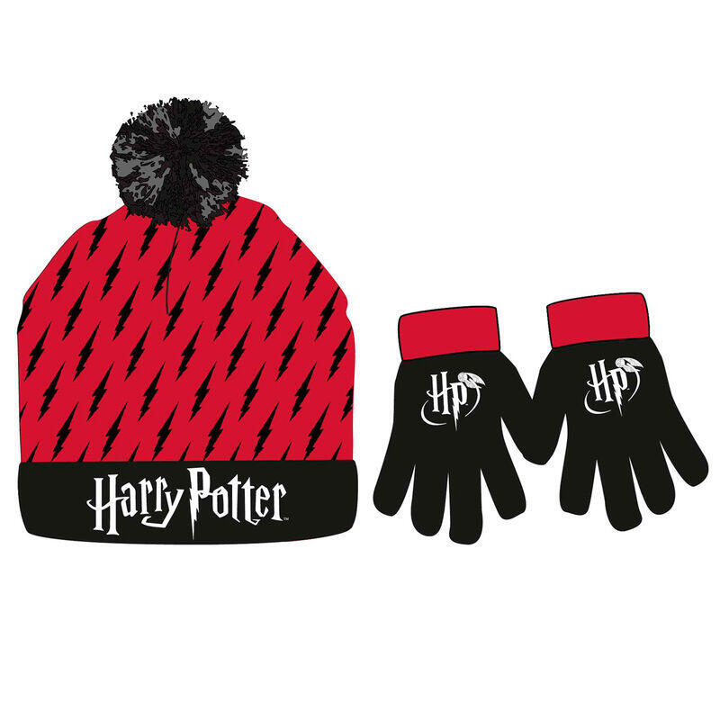 Set Gorro Y Guantes Harry Potter