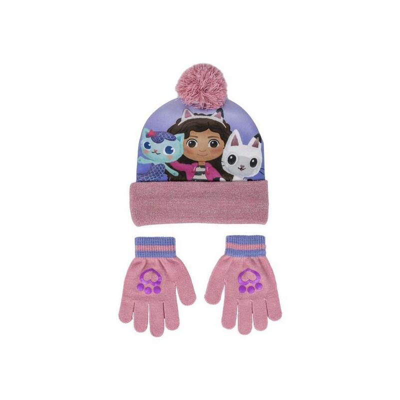 Set Gorro Y Guantes La Casa De Muñecas De Gabby