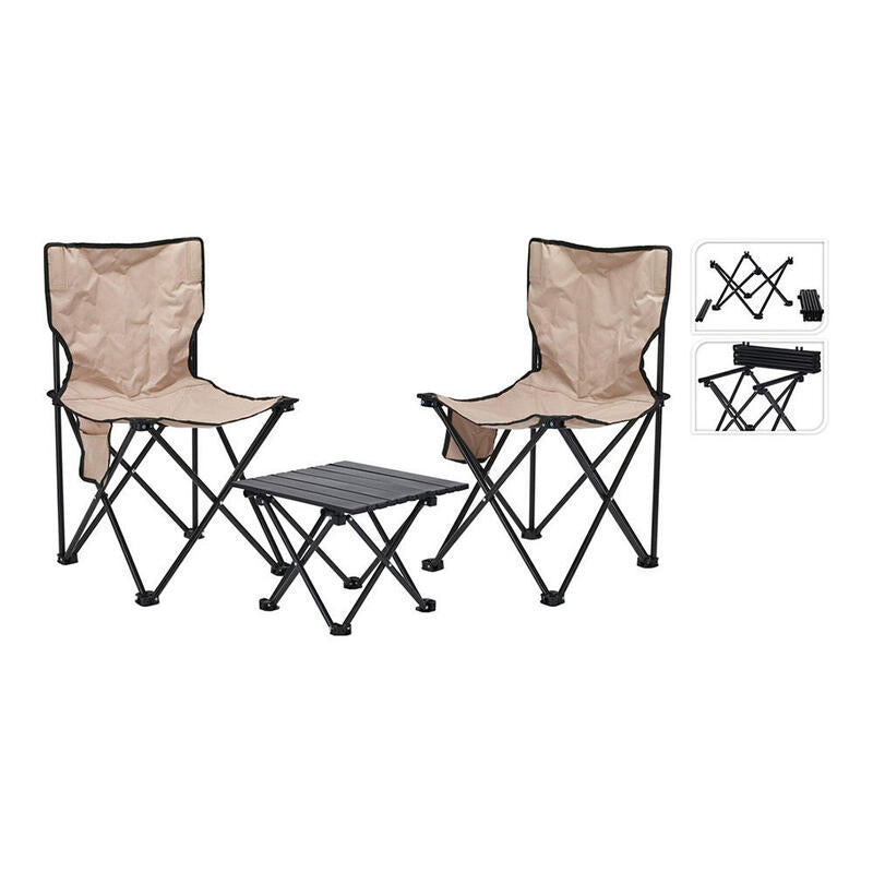 Set Mesa Y Sillas Camping