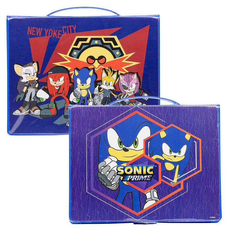 Set Papeleria Coloreable Sonic Prime