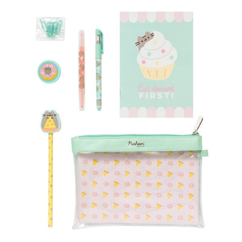 Set Papeleria Foodie Collection Pusheen