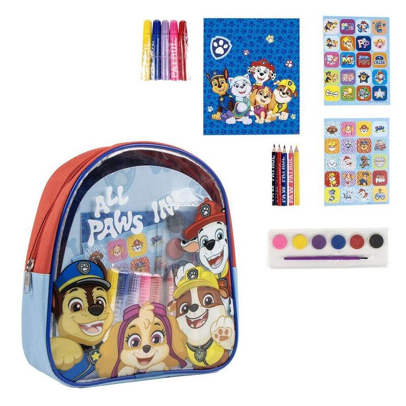 Set Papeleria Mochila Patrulla Canina Paw Patrol