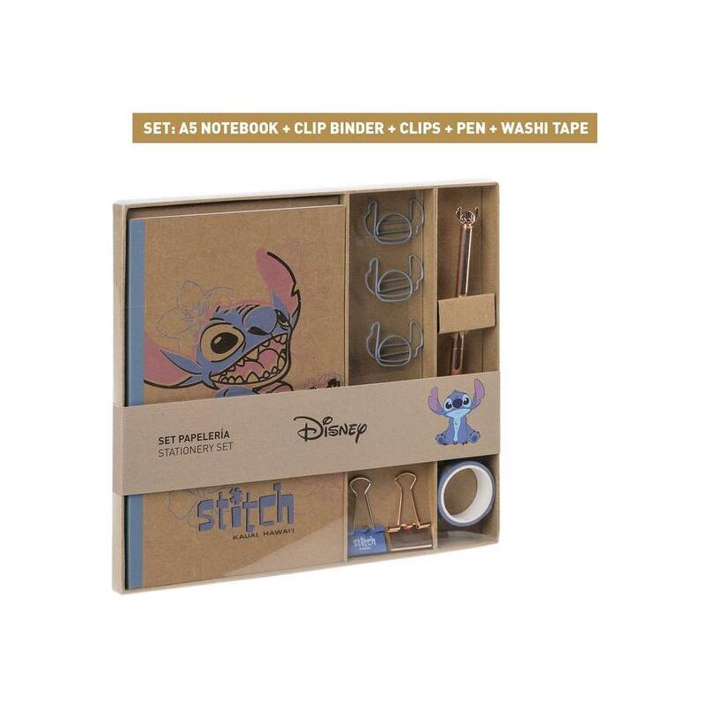 Set Papeleria Stitch Disney