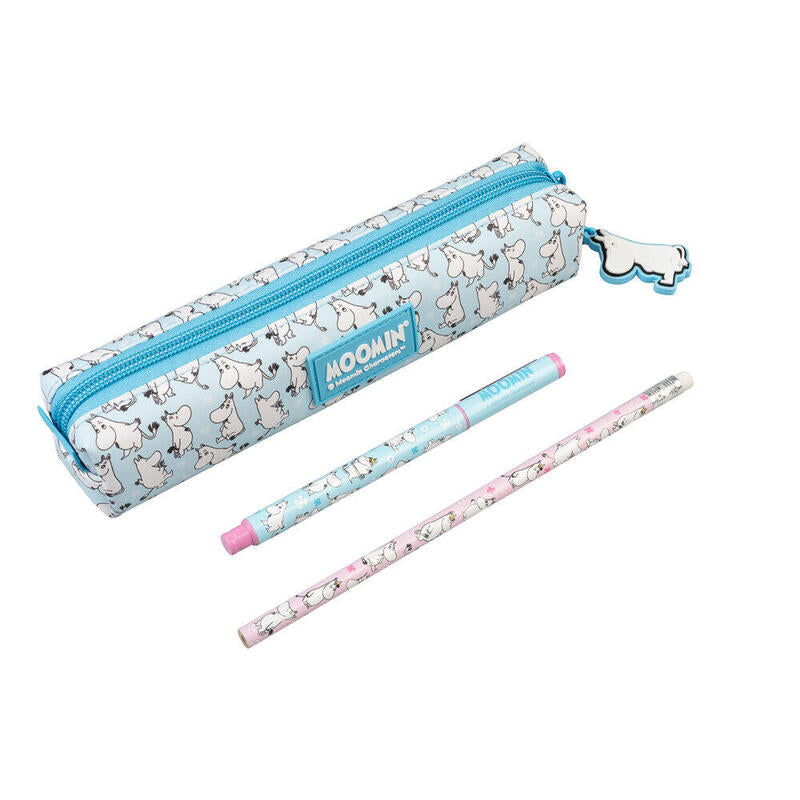 Set Portatodo + Boligrafo Y Lapiz Moomin