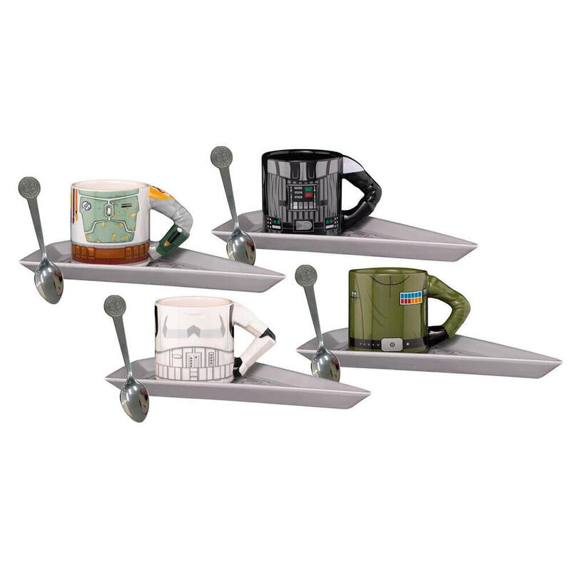Set Tazas Espresso Empire Star Wars