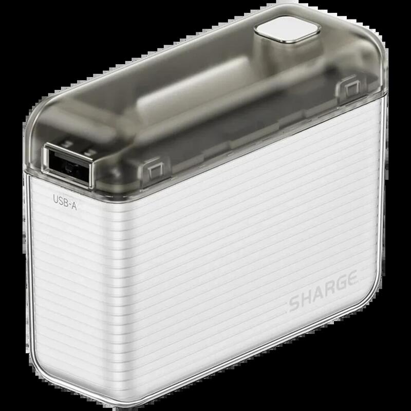 Sharge Flow 20w 10000 Mah Transparente - Power Bank