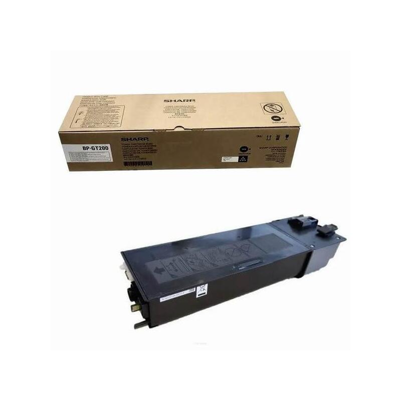 Sharp Tóner Negro Bp-Gt200 Bpgt200 20000 Copias