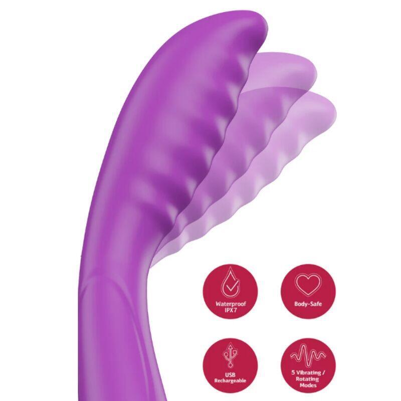 She.E.O - Vibrador Tapping Punto G Morado