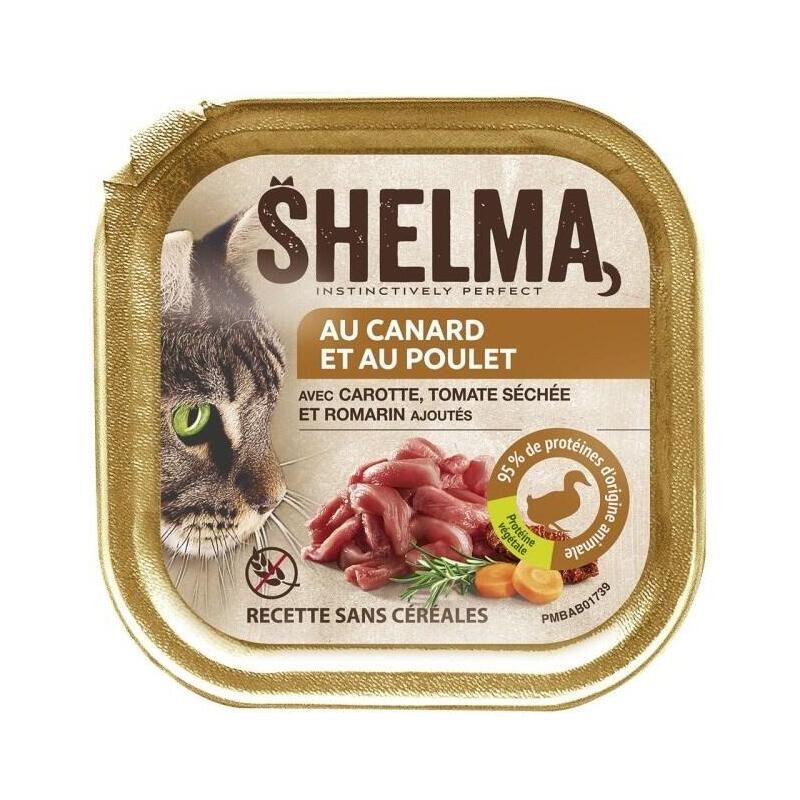 Shelma Duck And Chicken Pate - Comida Húmeda Para Gatos - 100g