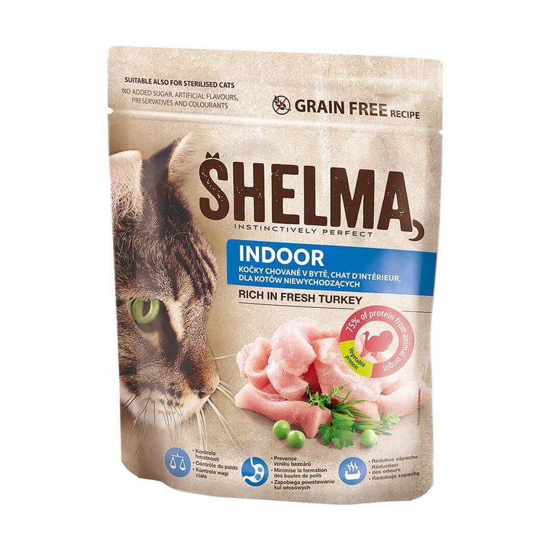 Shelma Indoor Rich In Turkey - Comida Seca Para Gatos - 750g
