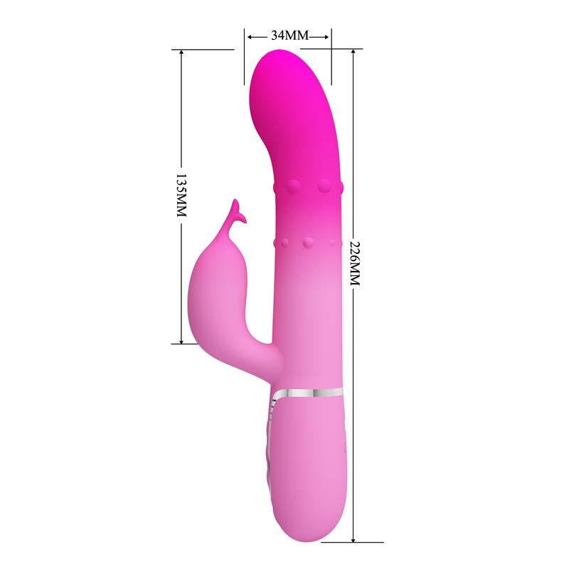 Shima Vibrador Con Bolas Rotadoras