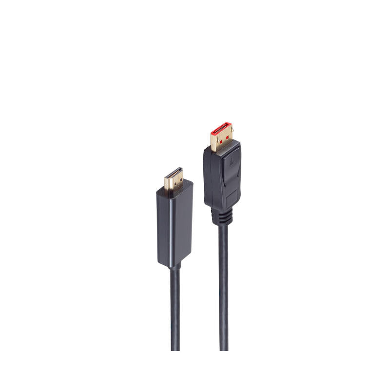 Shiverpeaks Displayportcable 1.4 Mecker > Hdmi Mecker 4k 60hz 2,0m