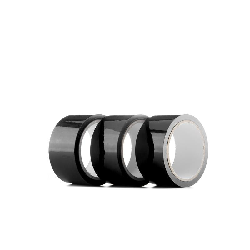 Shots Ouch! Pack De 3 De Cinta De Bondage Color Negro