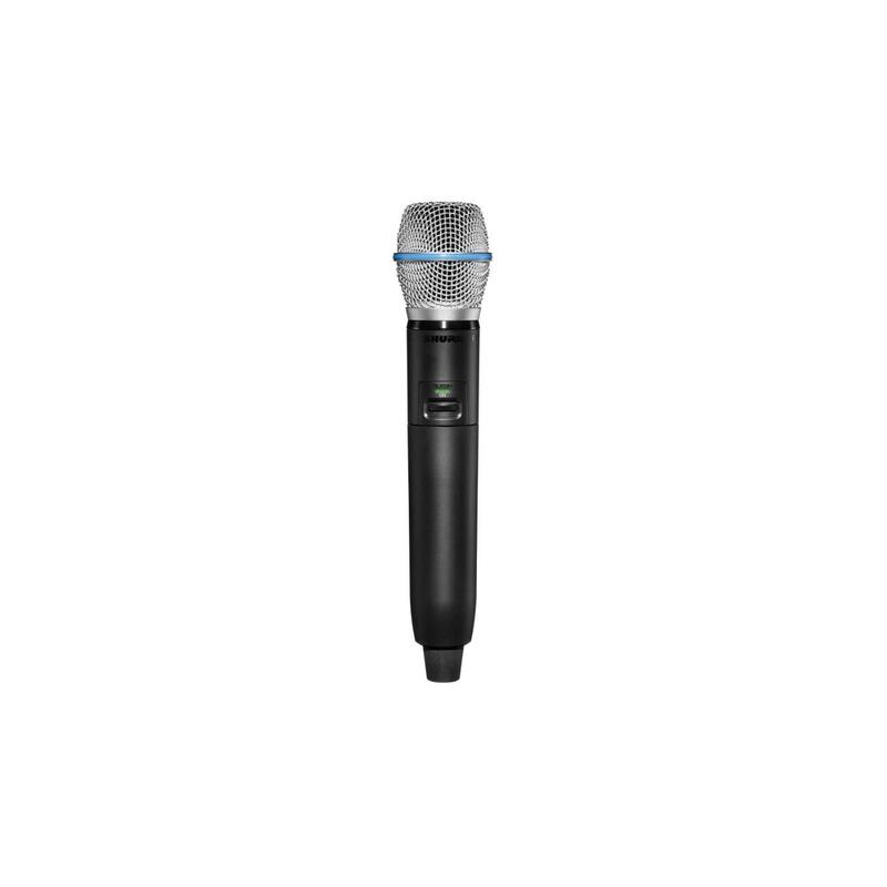 Shure Glxd2+/B87a-Z4 - Cyfrowy Nadajnik Inalámbrico Doreczny Dual Band Z Glówka Beta87a