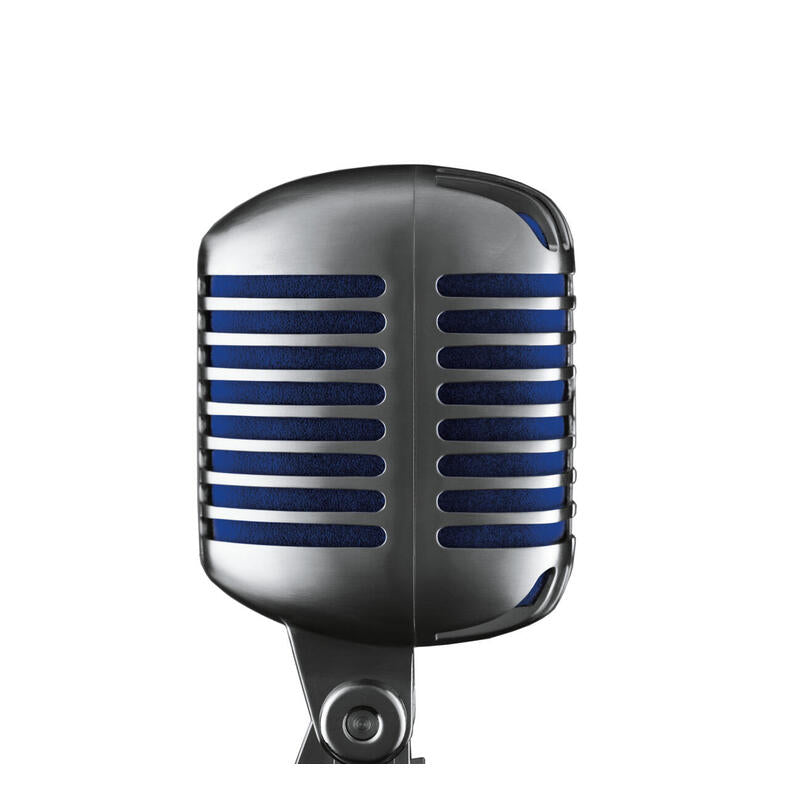 Shure Microphone Super 55 "Elvis" Deluxe Xlr Silver-Blue Silverblue (Super 55)