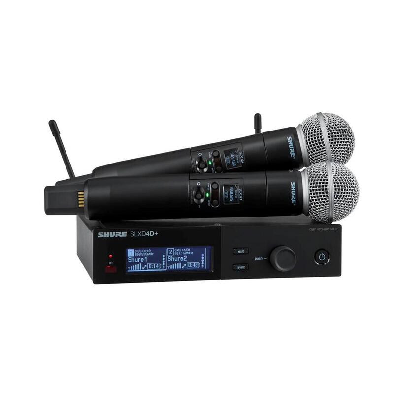 Shure Slxd24d+E/58 - Podwójny System Inalámbrico Z Kapsulami Sm58