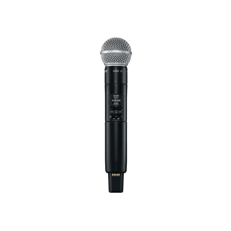 Shure Slxd2/Sm58 - Transmisor Manual, 470 - 514 Mhz