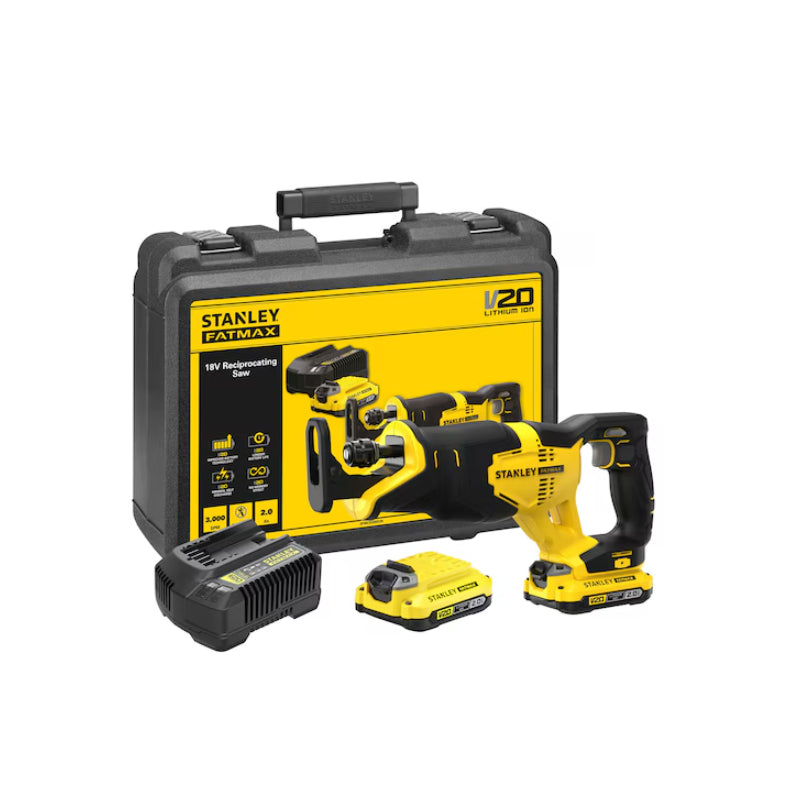 Sierra Alternativa Stanley Sfmcs300d2k-Qw 18v V20 - Kit De 2 X 2.0ah