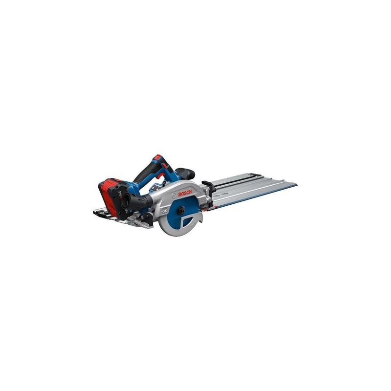 Sierra Circular A Batería Bosch Professional Gks 18v-57-2 Gx Professional Solo + Fsn 440 X Azul/Negro, Sin Batería Ni Cargador, Con Riel Guía Para Cortes Transversales 06016c1003