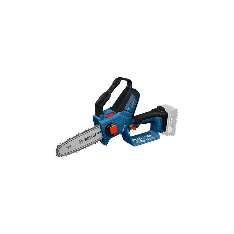 Sierra De Podar Inalámbrica Bosch Professional Gke 18v-20 Prodessional Solo, 18 Voltios, Motosierra Azul, Sin Batería Ni Cargador 06008d7100