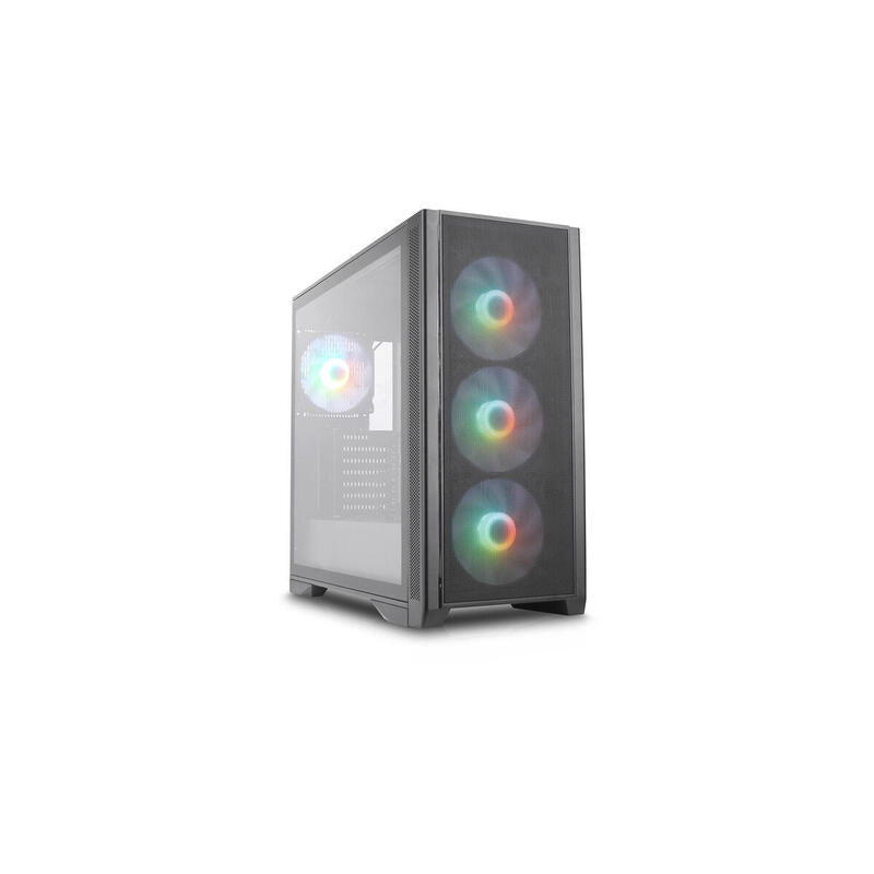 Silentware Air 1000, Caja Torre Negra, Vidrio Templado Air1000black