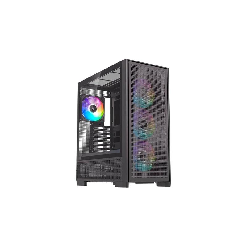 Silentware Air 2000 Argb, Caja Torre Negra, Incluye 7 Ventiladores Air2000black