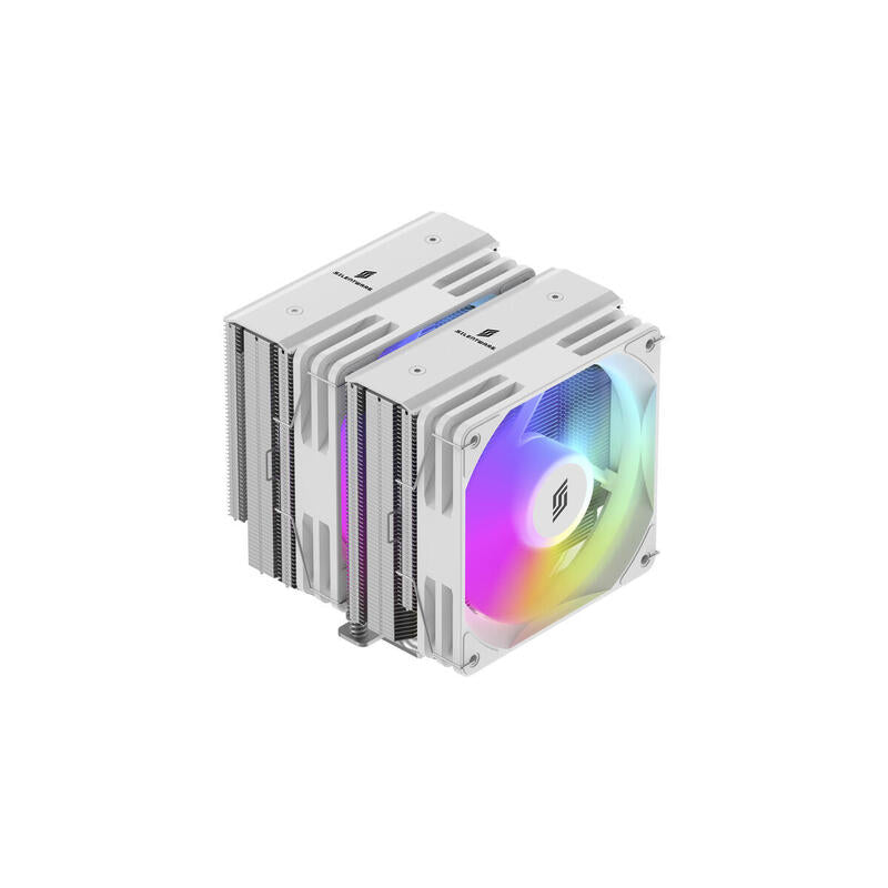 Silentware Titan White, Disipador De Cpu Blanco/Plateado